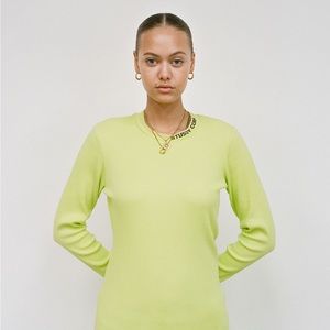 Stüssy Neon Ribbed Midi Dress